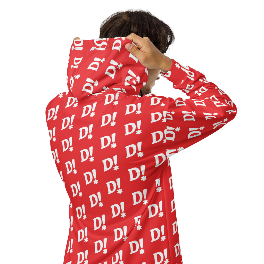 D! All Over Unisex Hoodie