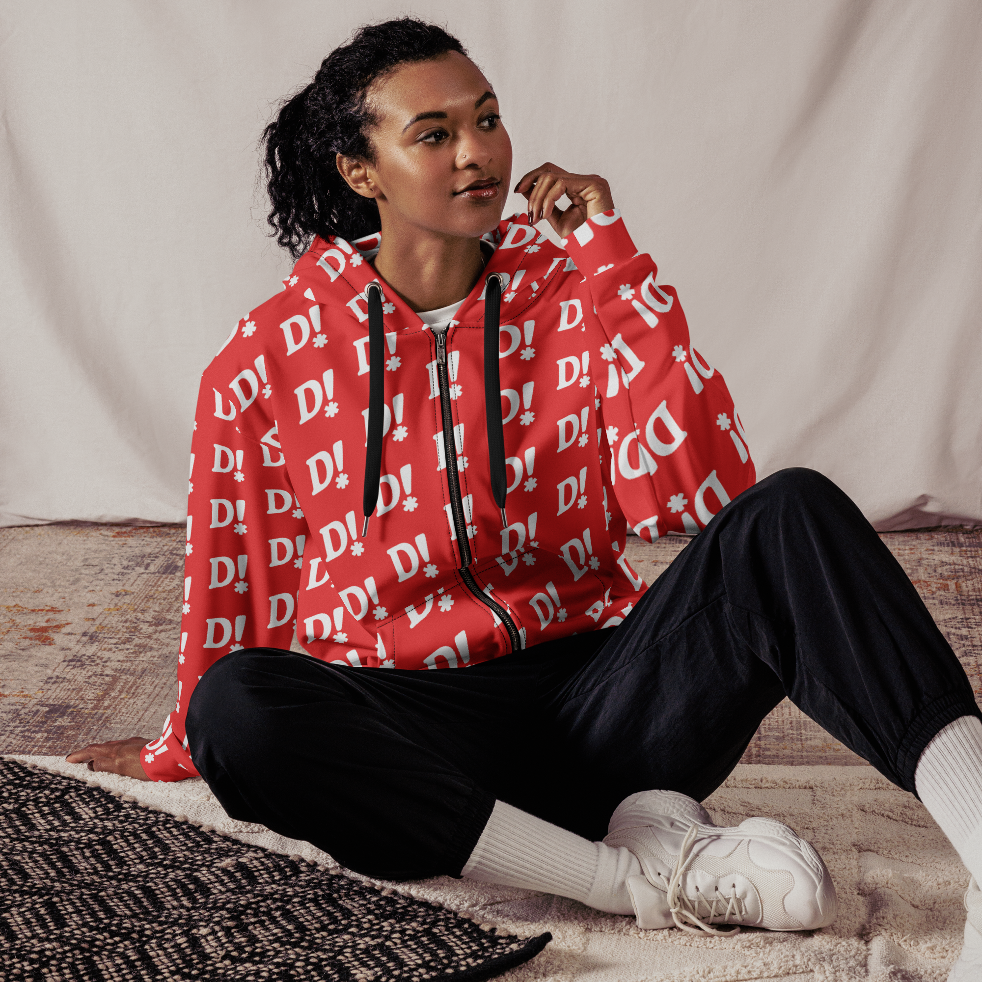 D! All Over Unisex Hoodie