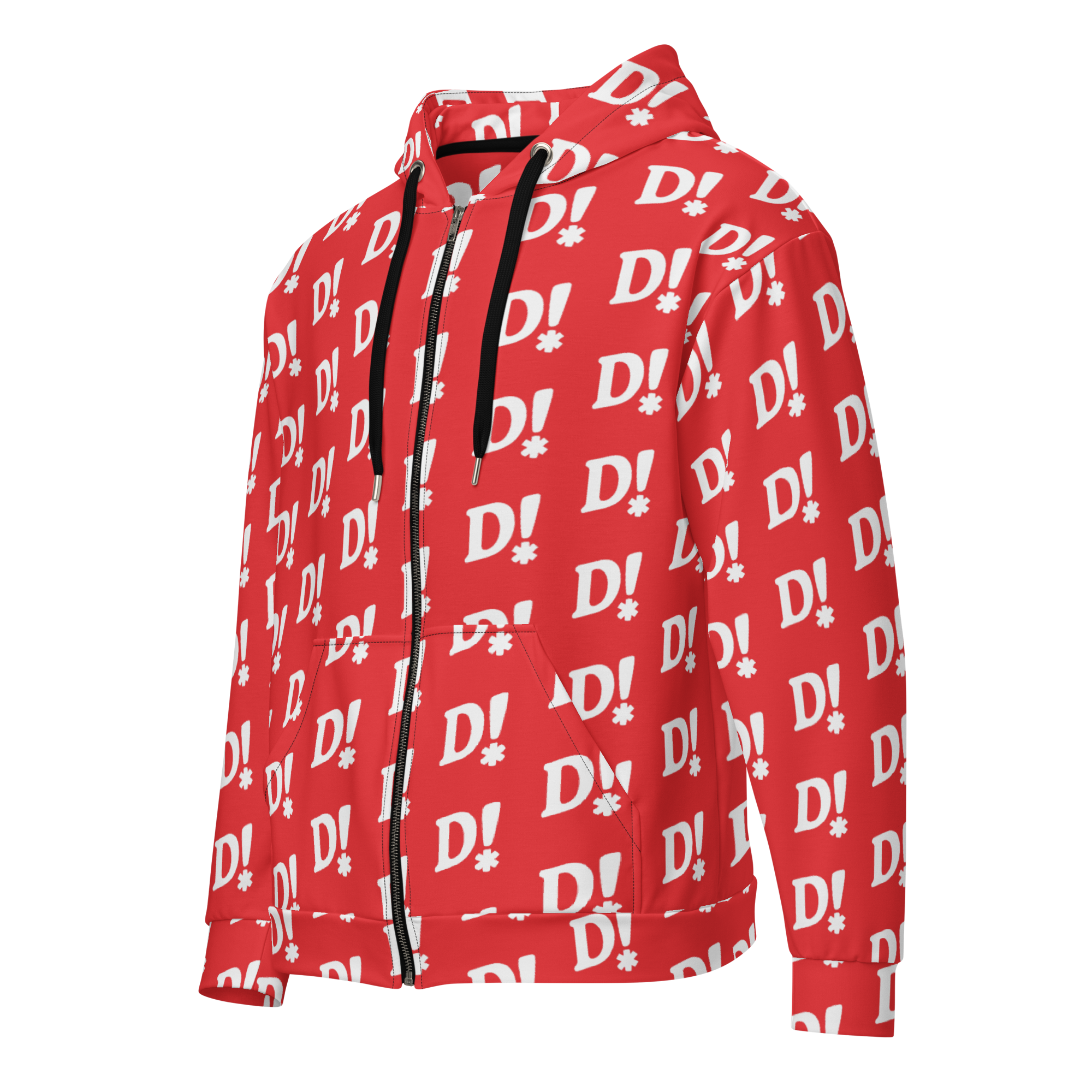 D! All Over Unisex Hoodie