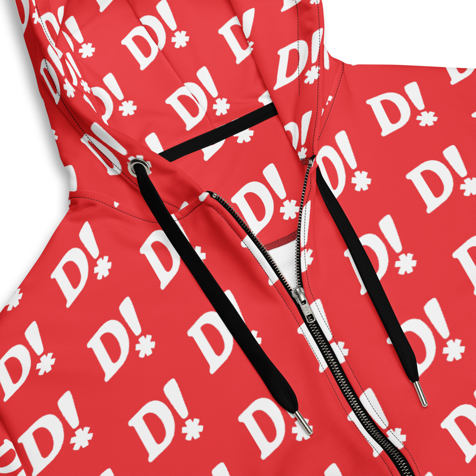 D! All Over Unisex Hoodie