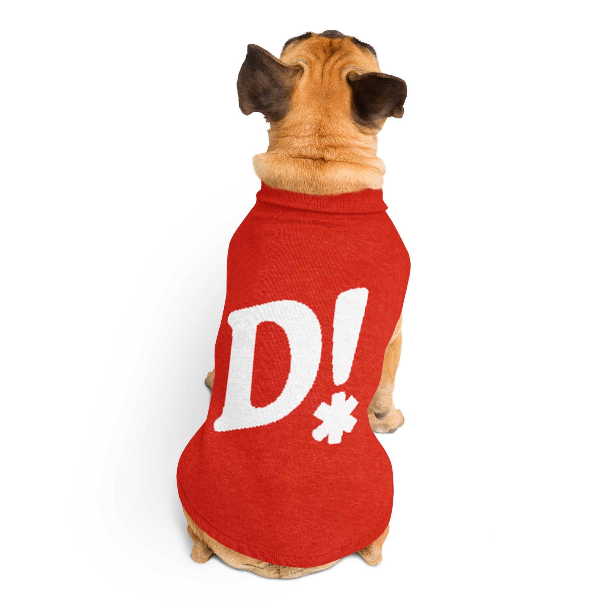 Pet My D! Dog Sweater