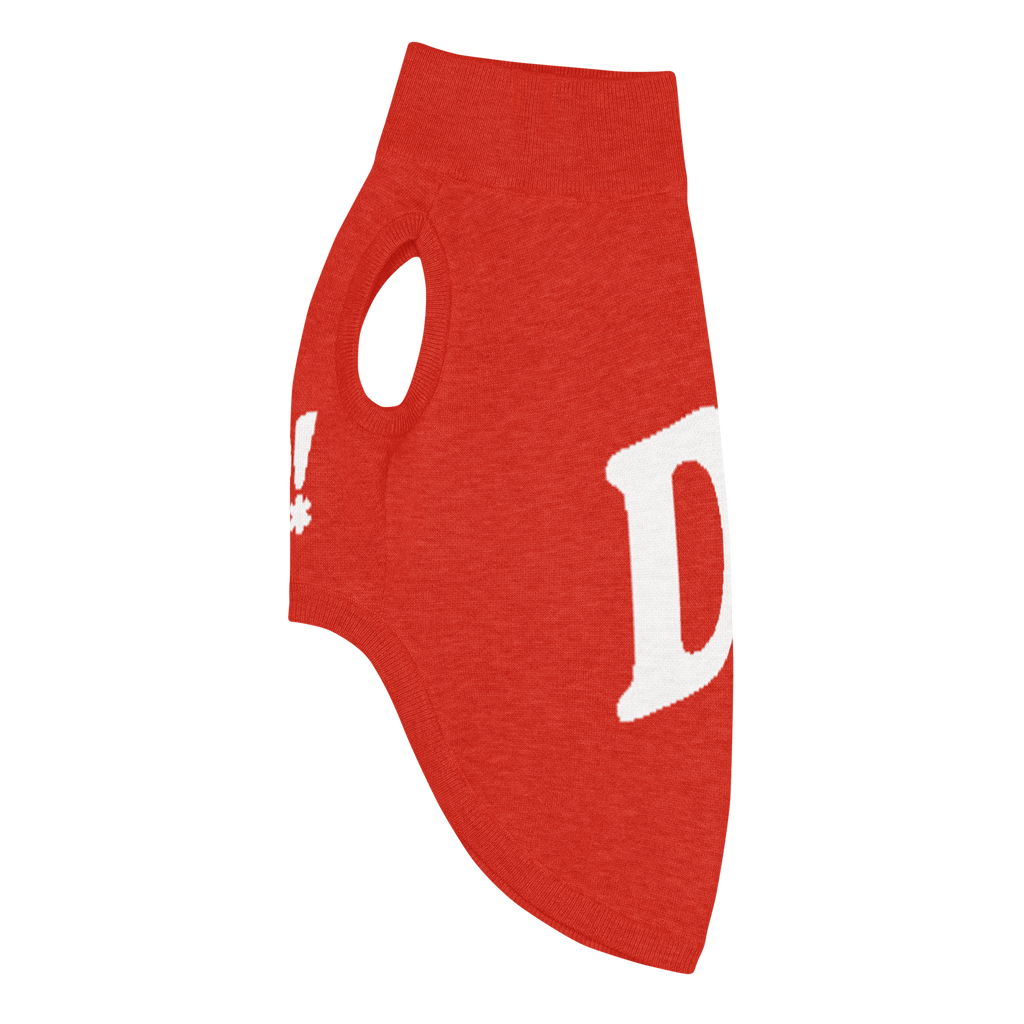 Pet My D! Dog Sweater