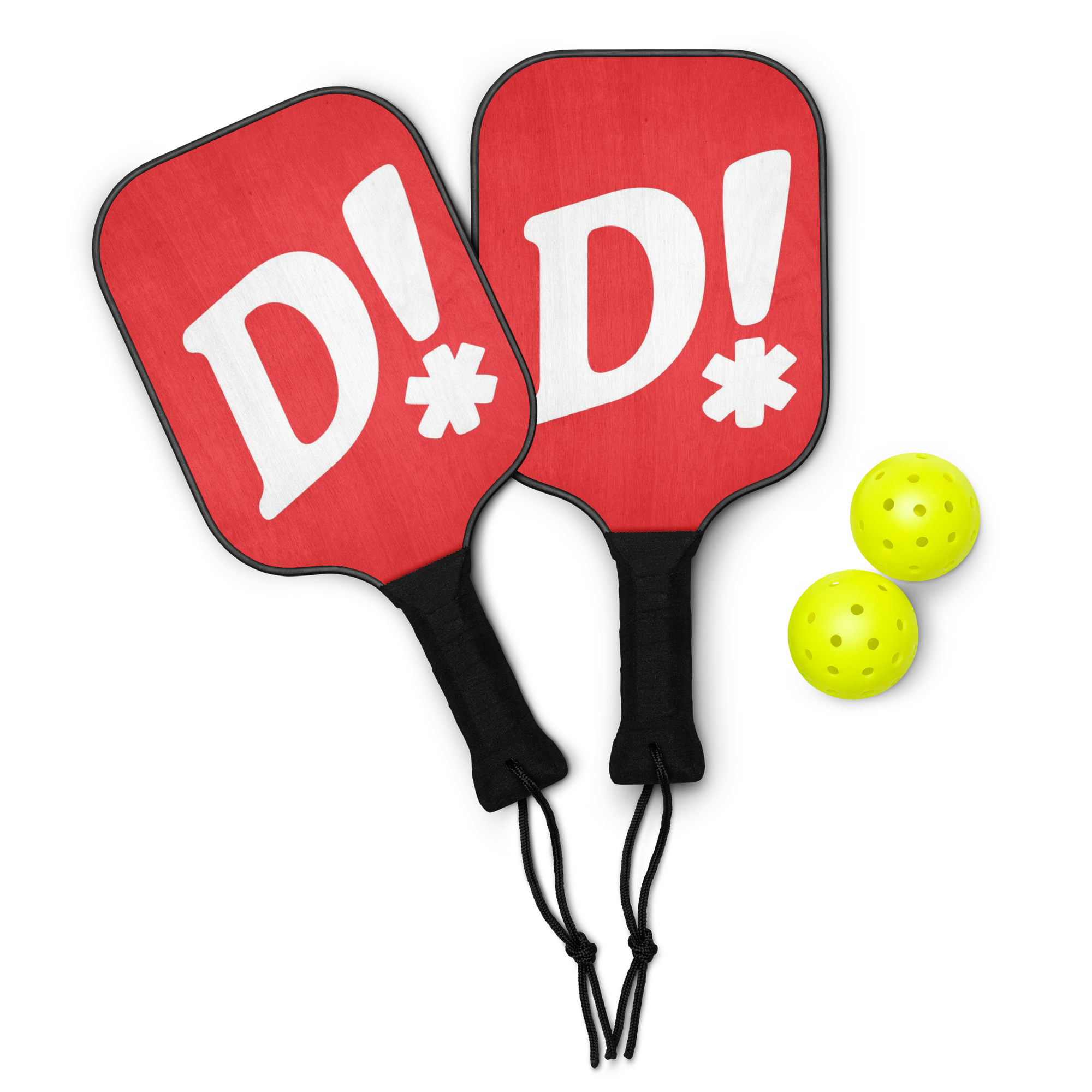 D! "Big Pickle" Pickleball Set + Balls